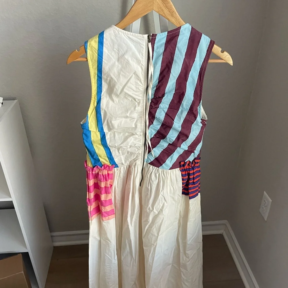 NWOT MII COLLECTIONS ILANA SLEEVELESS GATHERED DRESS SZ Small - Picture 5 of 5